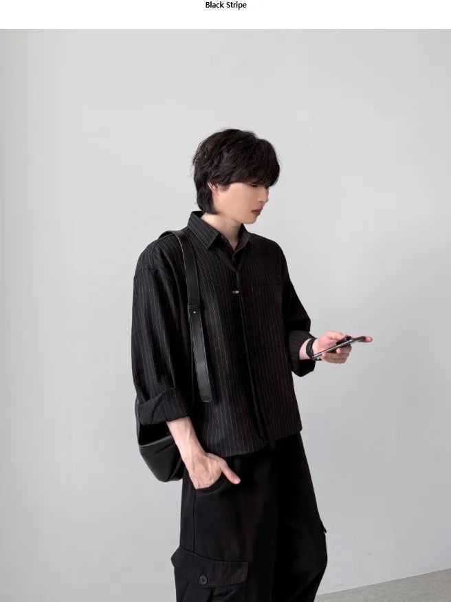 YOURNUS（ユアナス）の「オッド ベーシック クロップド シャツ（トップス）」
