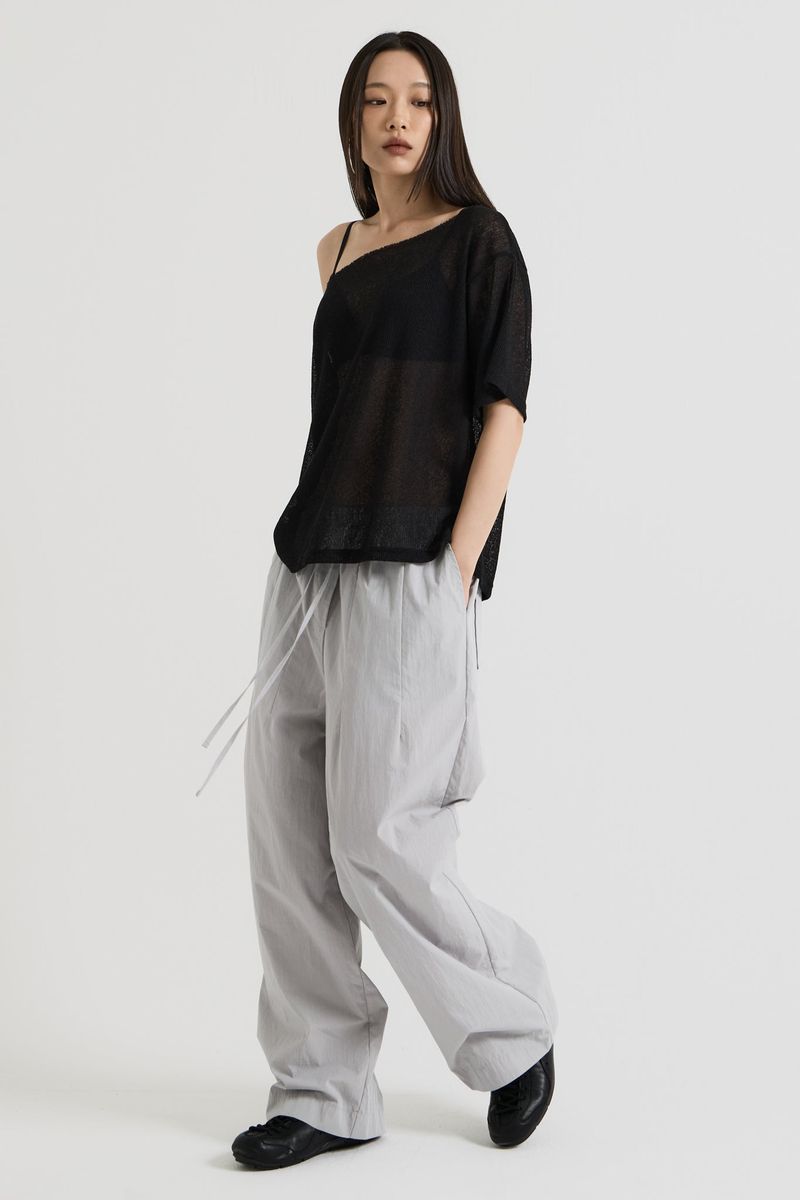 vadefy（ベイディフィー）の「Cotton wide banding pants, Gray（Pants）」
