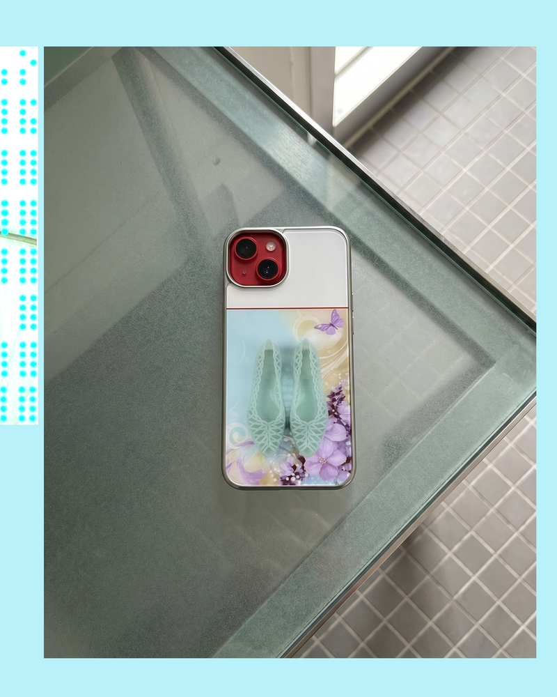 [silver glass bumper] jelly ff