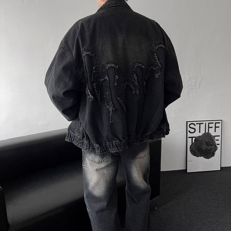 DV Backrovan Black Blue Vintage Jacket