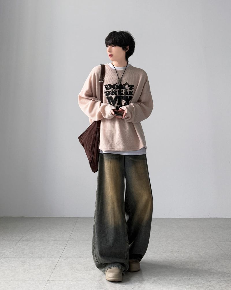 Spike Knit Long Sleeve