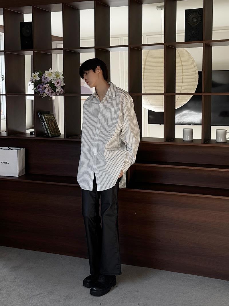 ASCLO Coating Bootcut Pants