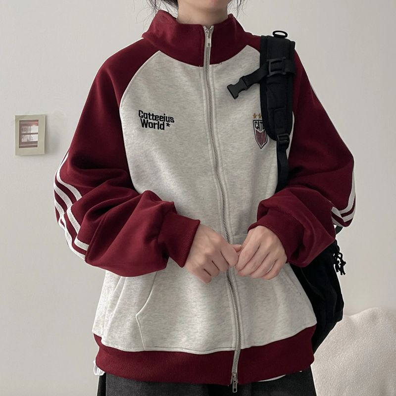 Beat Track Jersey Zip-up (3 colors) H&L