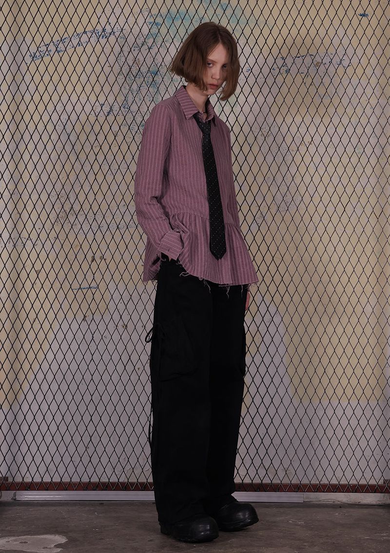CAMO STRING POCKET PANTS