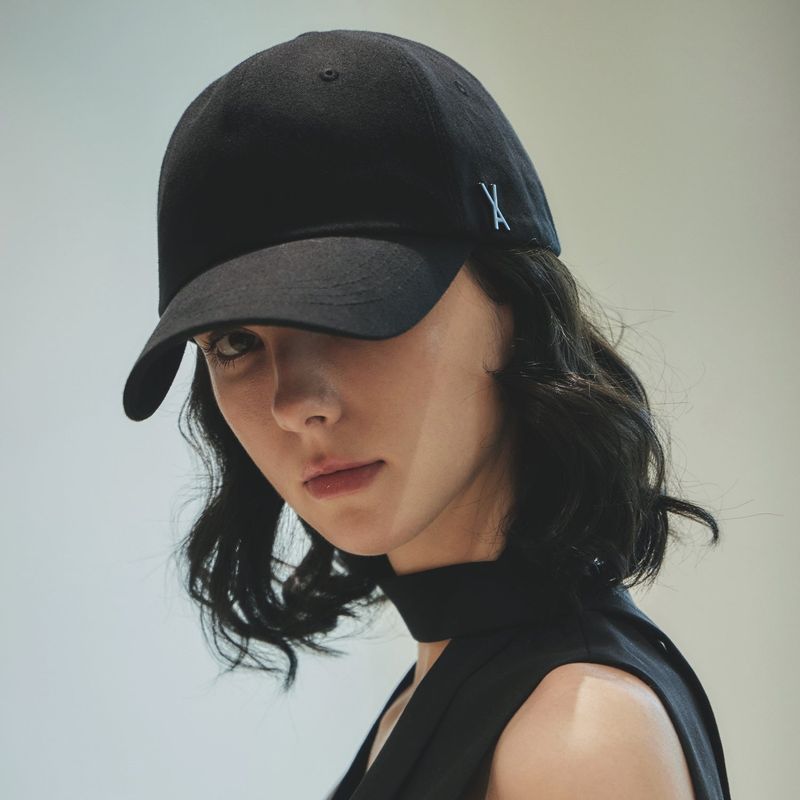 VA Black Stud Ball Cap / Black