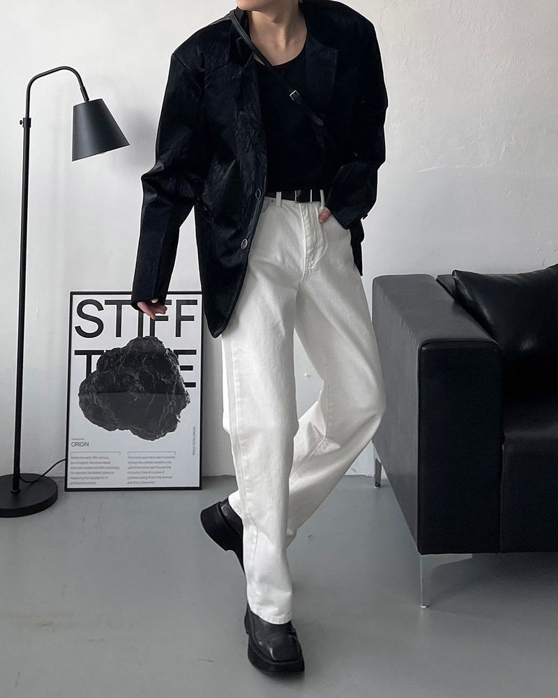 OWN Viper Leather Blazer (2 colors)