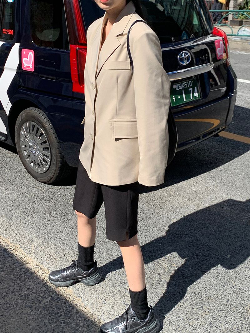 [MADE] Maatte Slit Biker Slacks