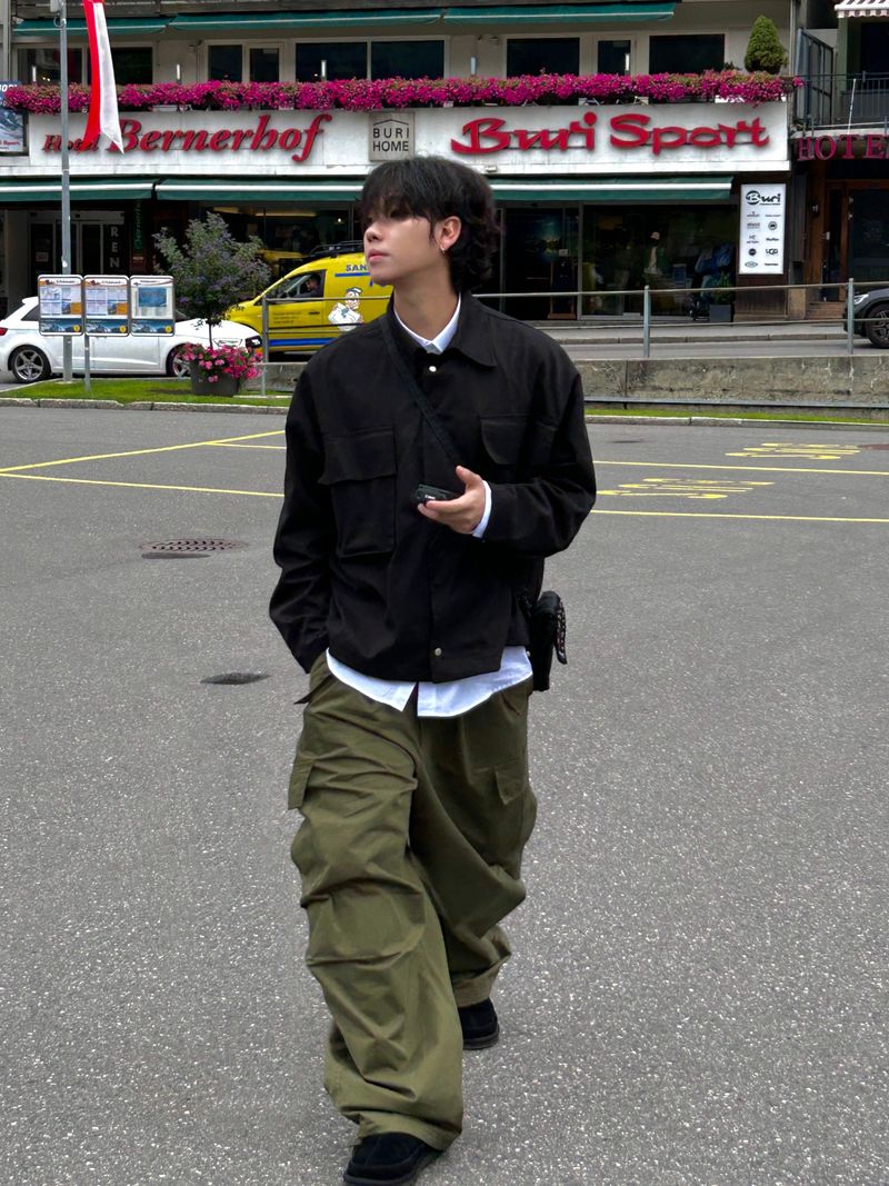 Y2K Military Cargo Pants 3C