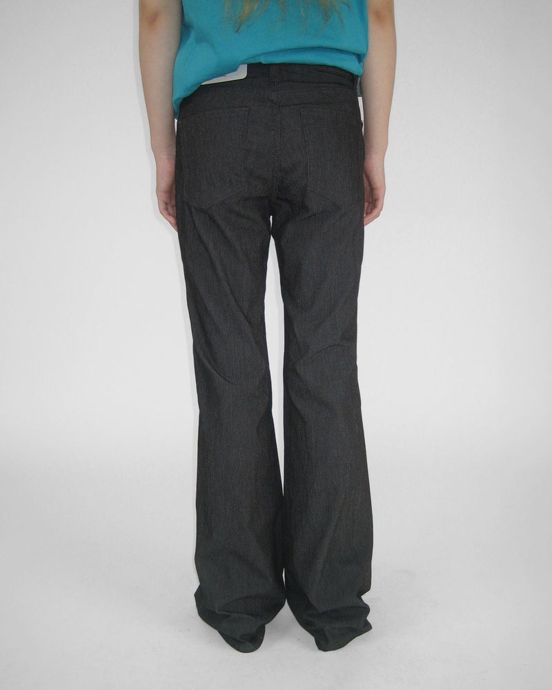 DEEP LOW EYELET BOOTCUT PANTS