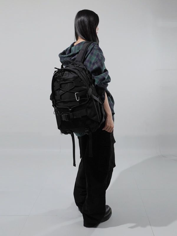 (UNISEX) Karabiner String Backpack