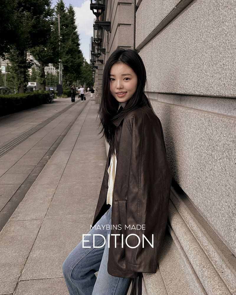 [MADE] Etrine leather jacket