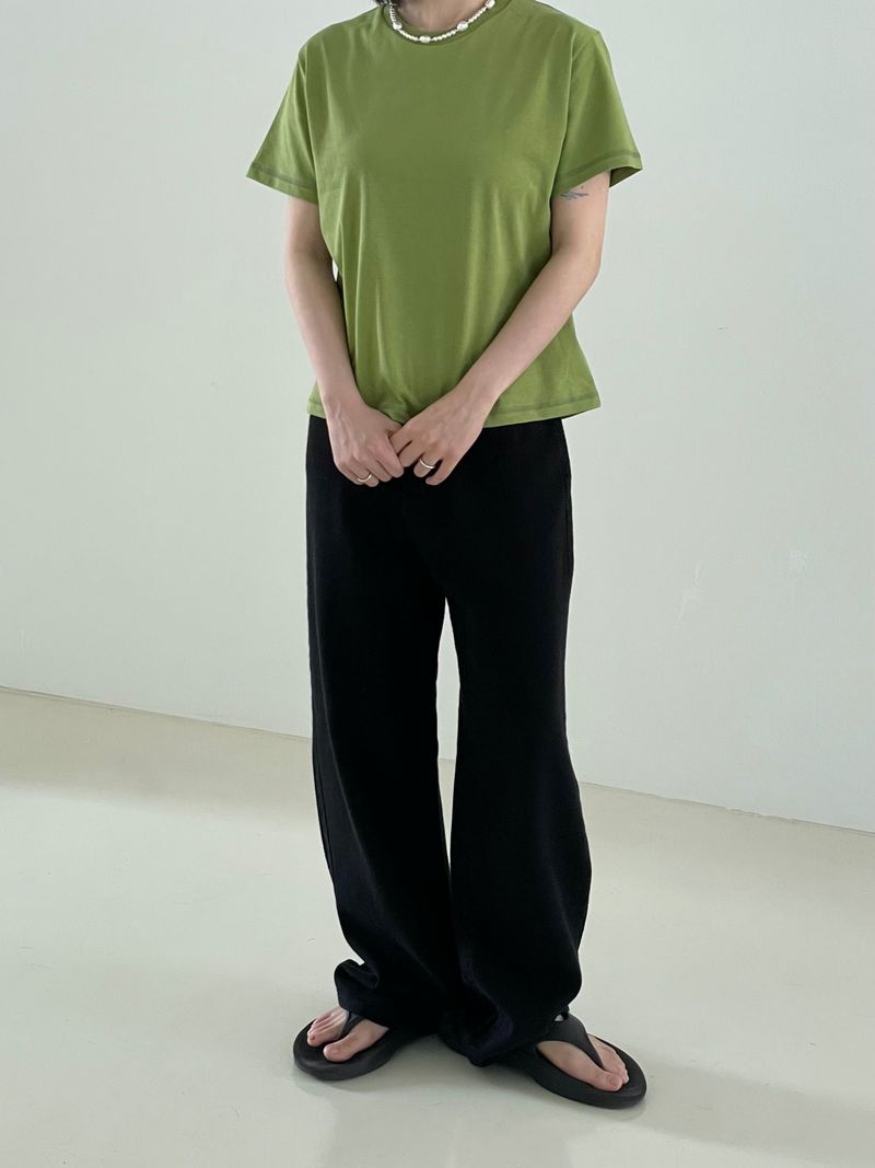 バックスティッチTシャツ