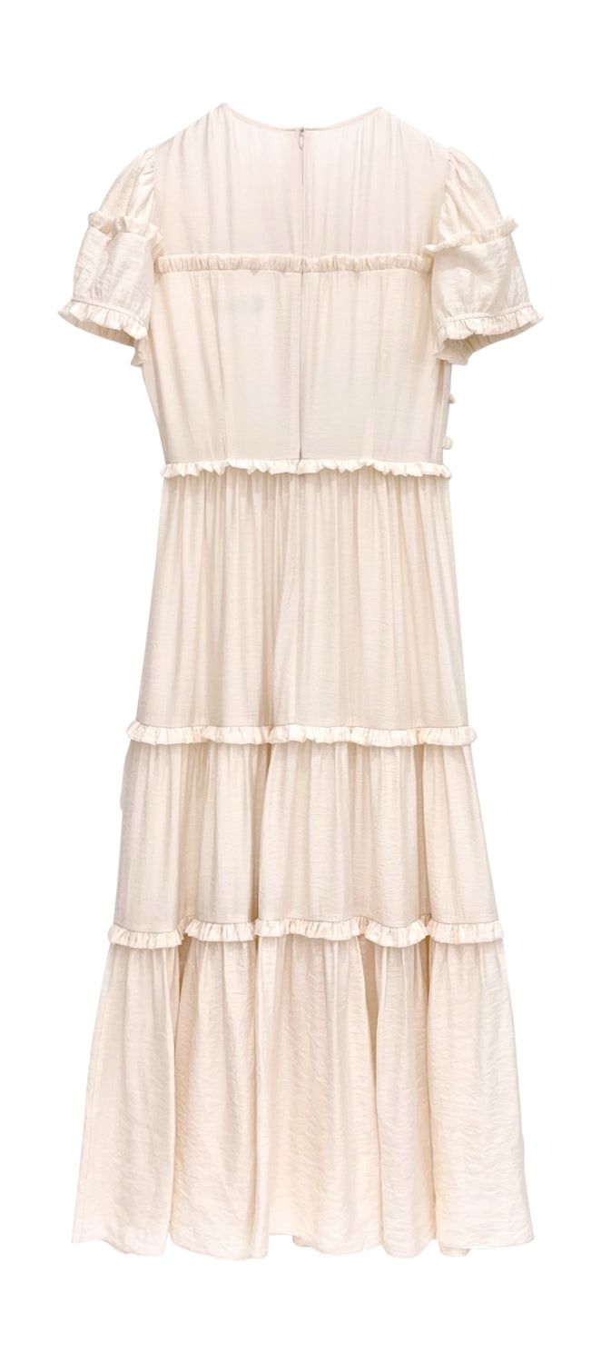 Frill can-can dress