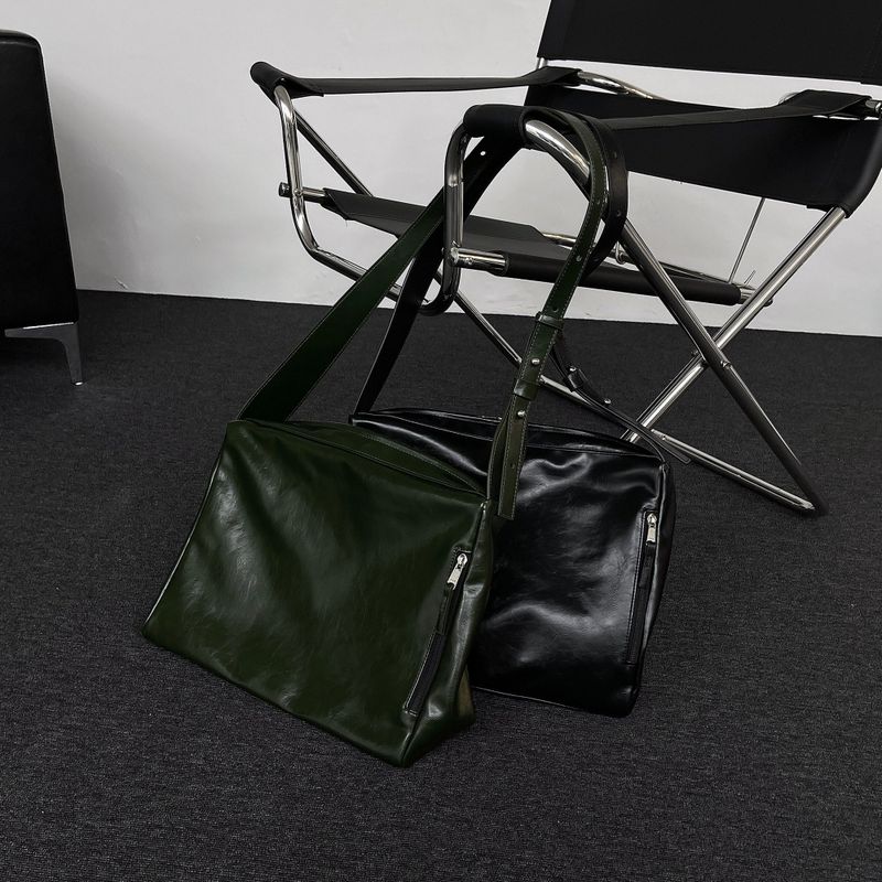 Leather Plank Cross Bag (2 colors/ DP36909)