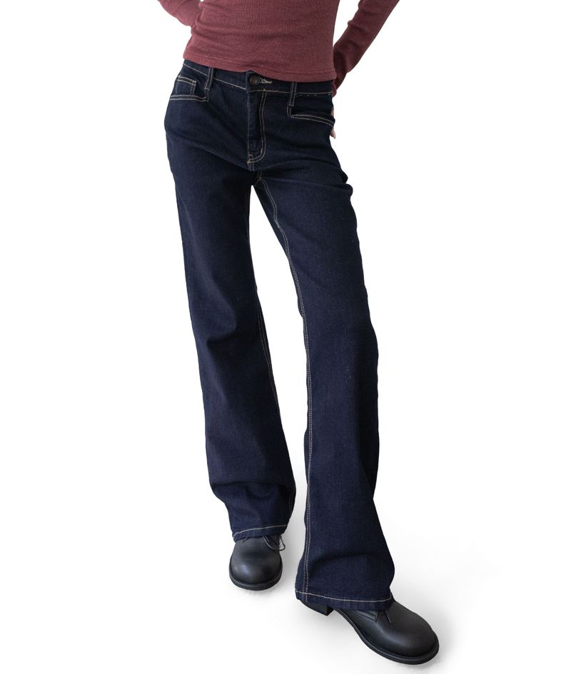 Debbie Bootcut Low-Rise Denim