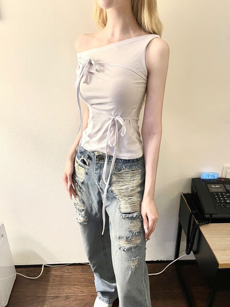 1294. Ribbon multy way T (4color)