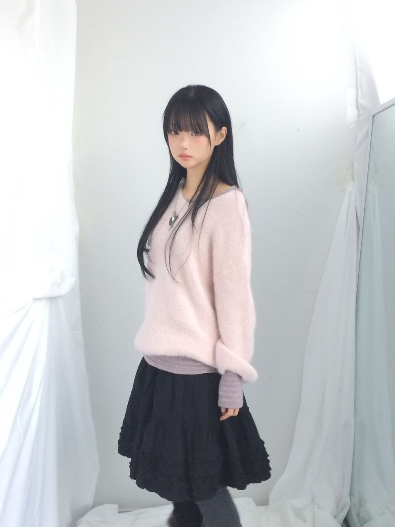 ner.ui.bin（ノエビン）の「フレアサムコットンフリルスカート（スカート）」