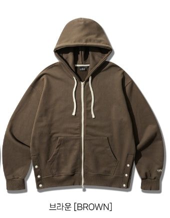 26SS★ Snap Point Hood Zip-Up