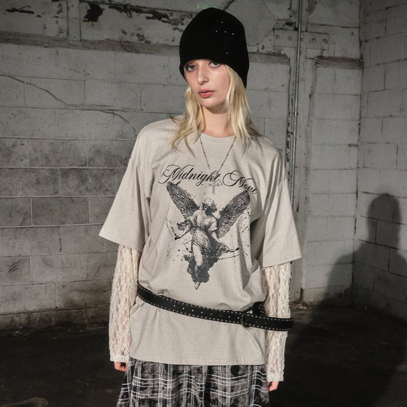 MIDNIGHT MOVE（ミッドナイトムーブ）の「pg angel t (beige)（Tops）」