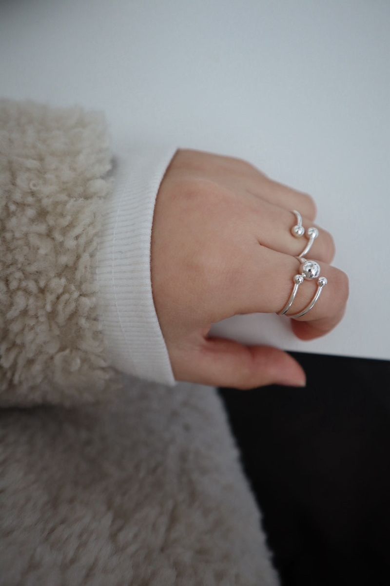 Orb(オーアルビー)の「Bangle ring • silver925(Accessories)」