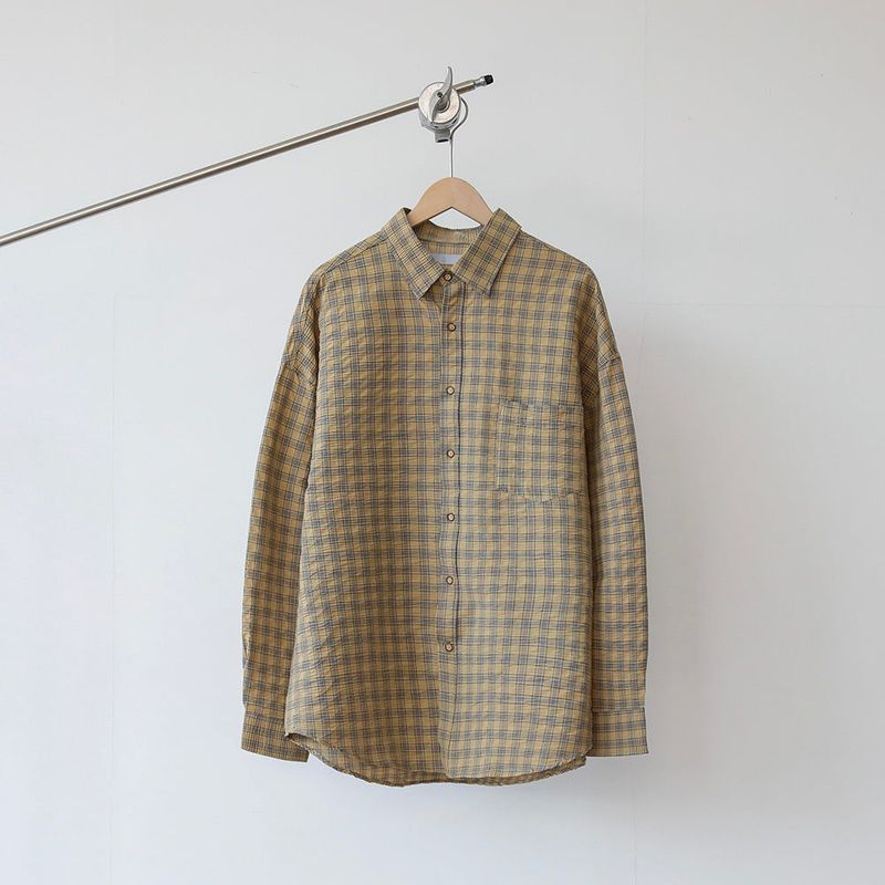 AC EMBOSSED CHECKERED SHIRT