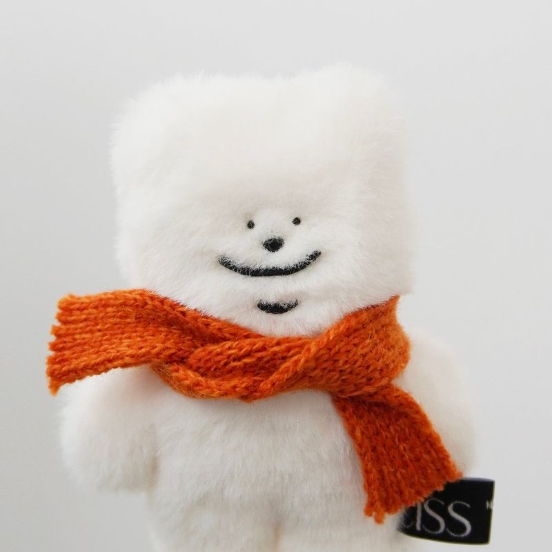 TUTEOGI（トゥトギ）の「tuteogi doll keyring orange muffler（Toys/Key Holders）」