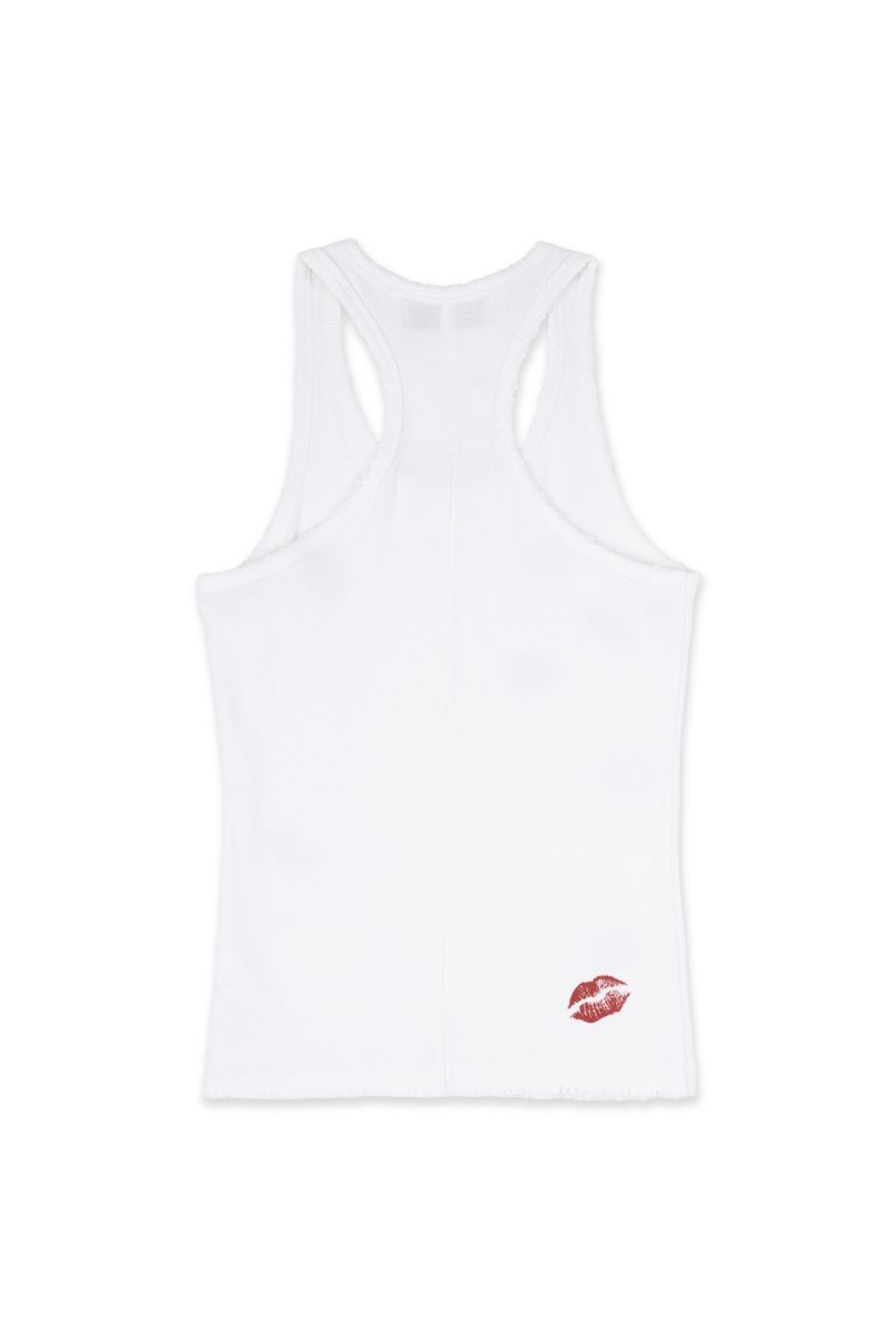 KISS MARK TANK TOP (WHITE)