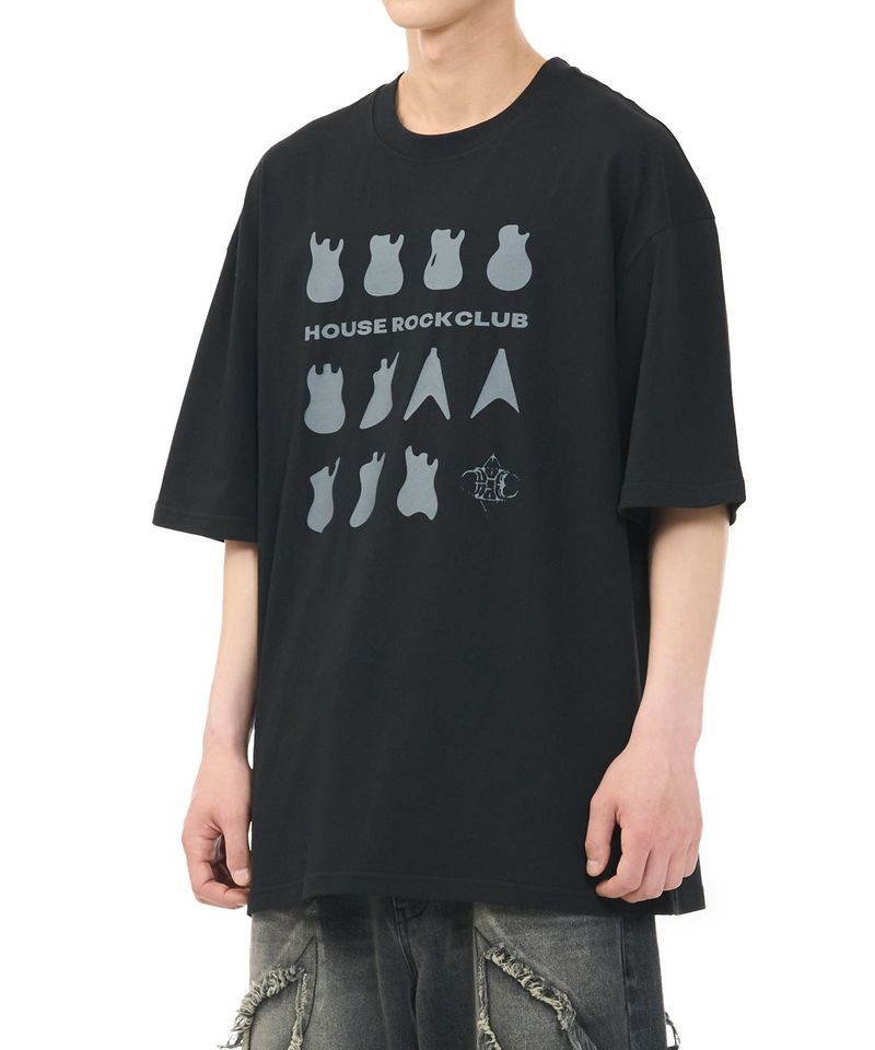 GUITAR TEE - BLACK