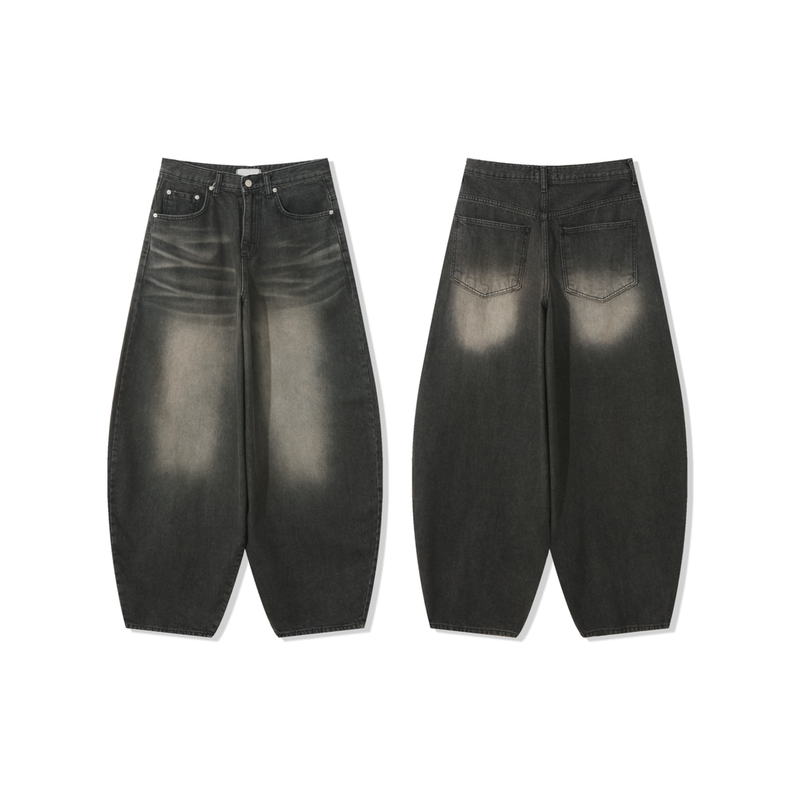 ONE BALLOON WASHED DENIM