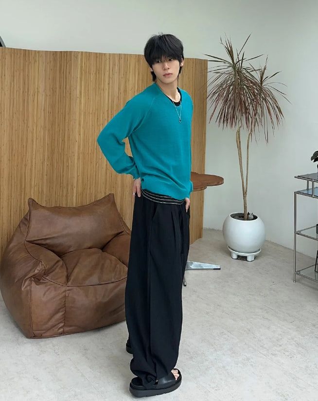 Leto Linen V-neck Summer Knit