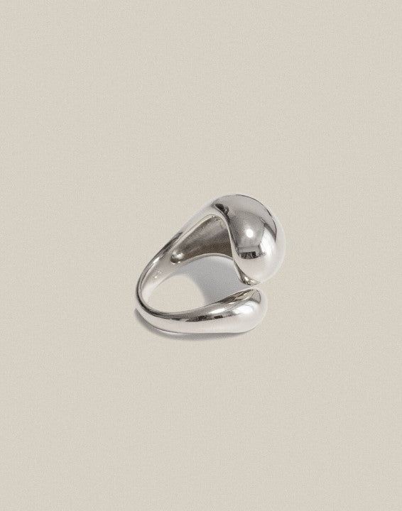Wade Mirror Ring Silver