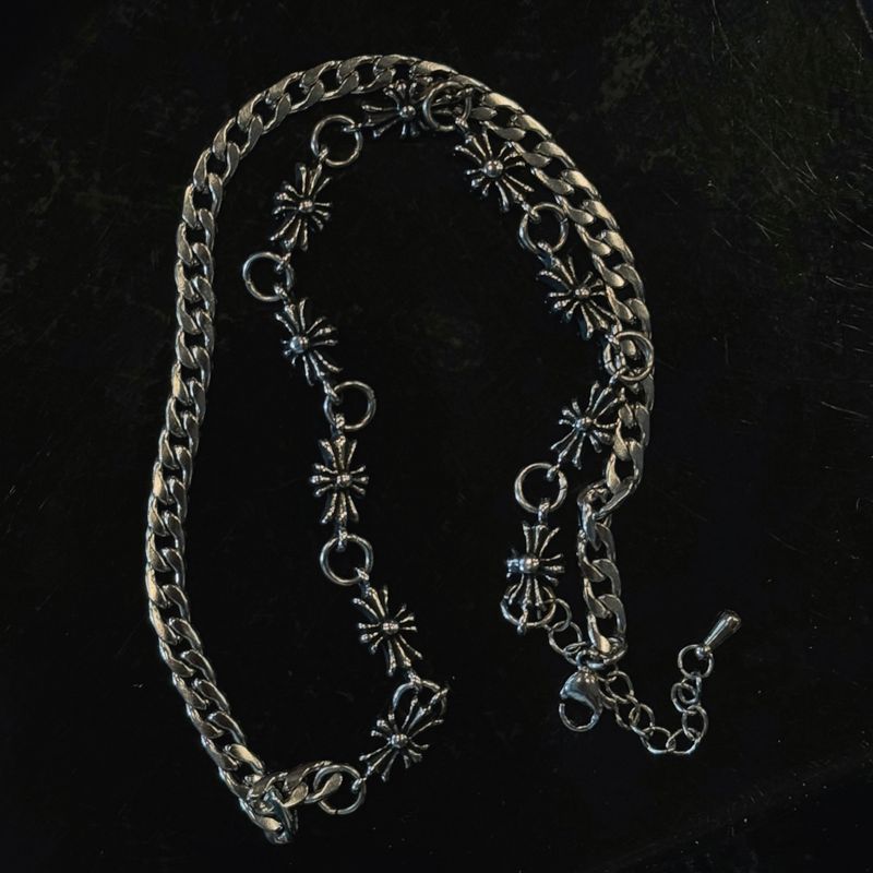 [MADE]Cross chain Necklace (UNI)