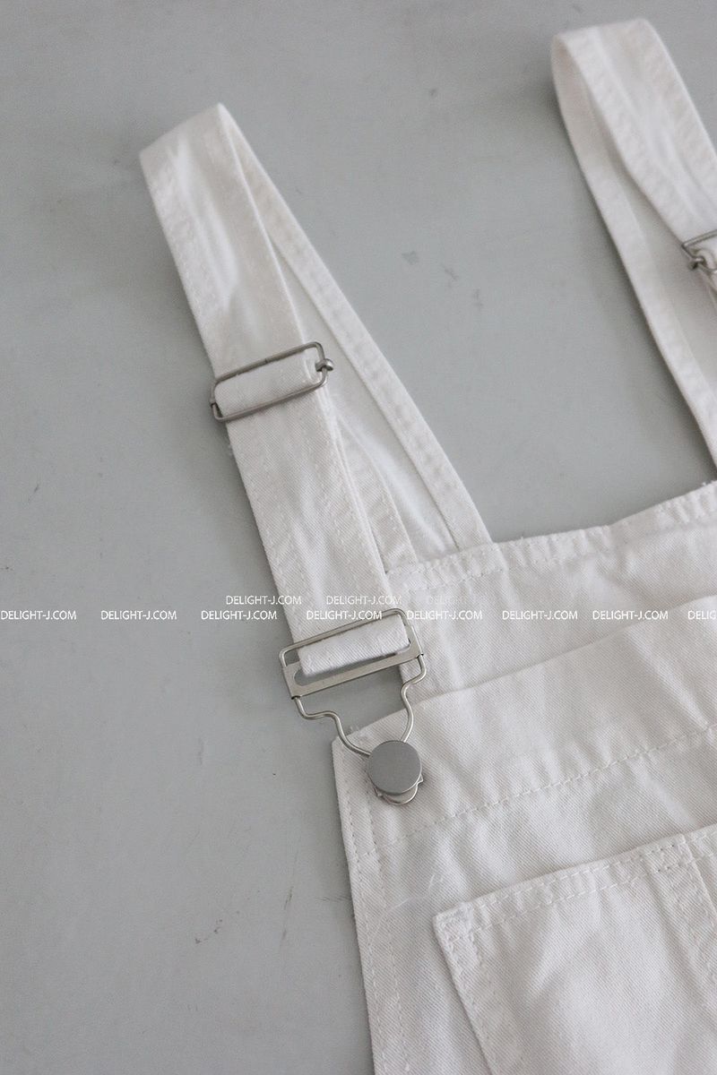 Basic cotton overalls overalls