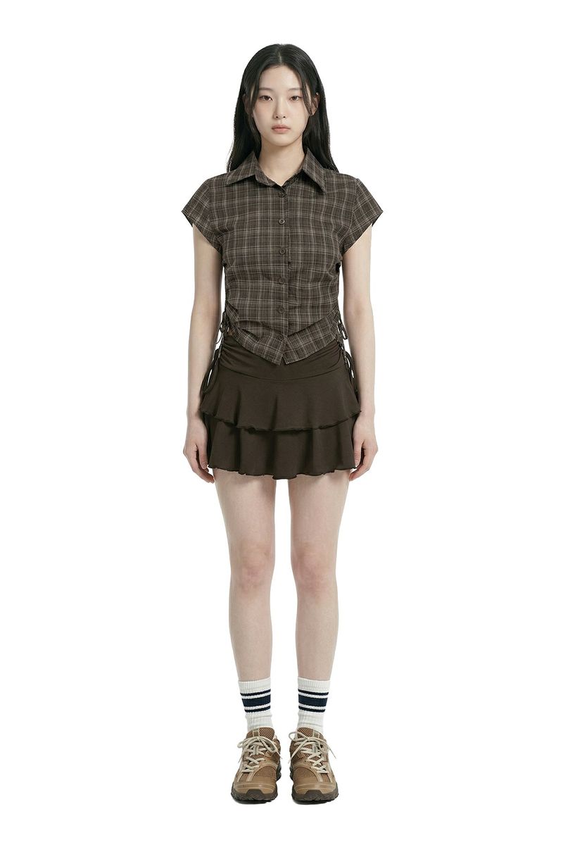 Library Check String Shirt