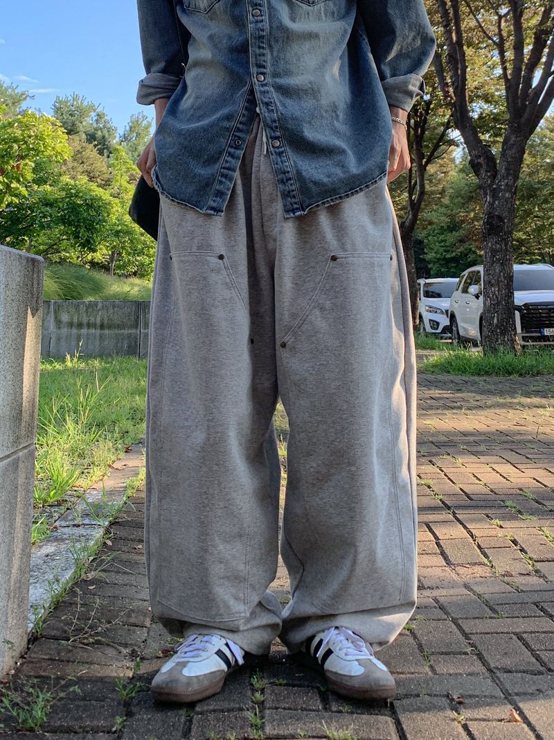 St Tamy Double knee Sweat pants