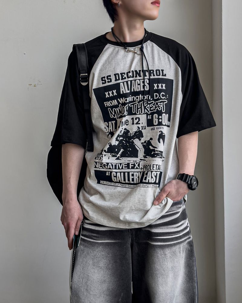Control Raglan T-Shirts 3C