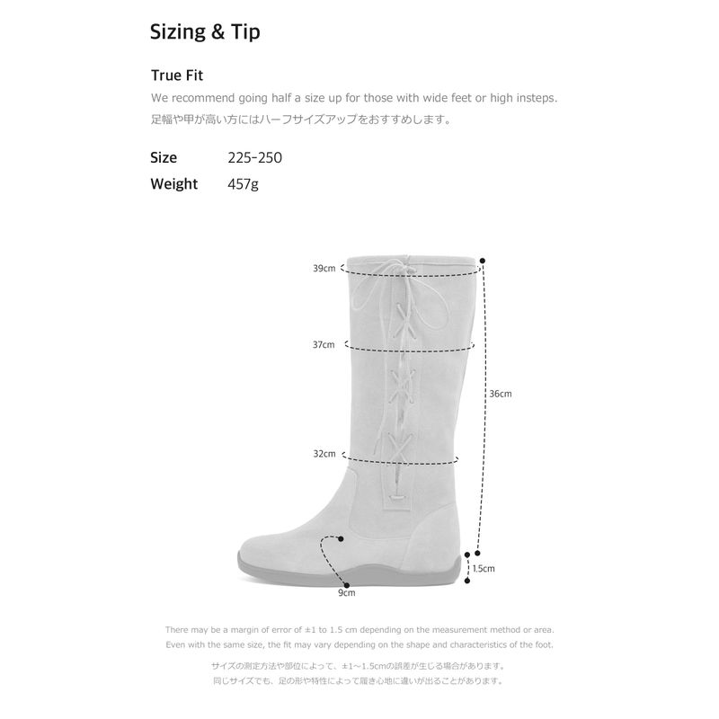 Bow 0010. Ribbon Shearling Boots - 3colors