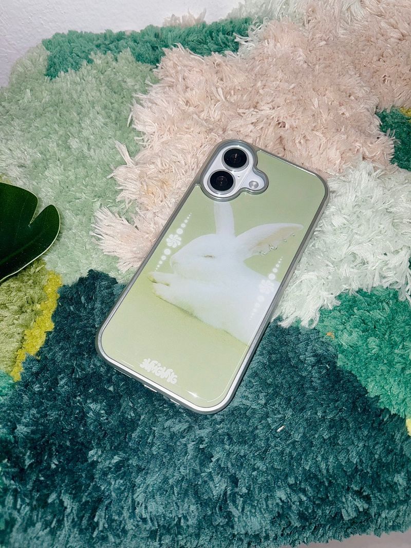 Furry Friends airpods case_Rabbit