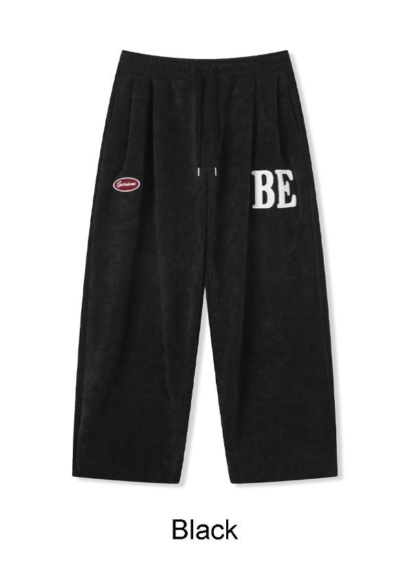 Ruth Velour Patch Training Pants