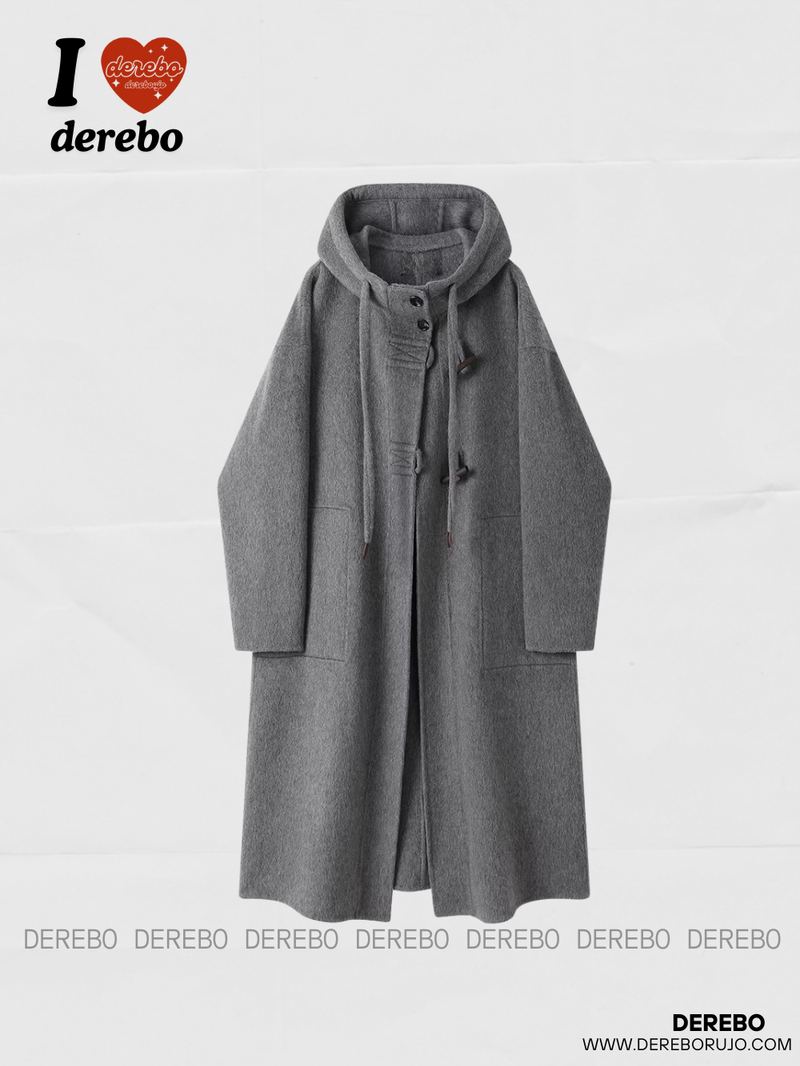 dereborujo（ドレボルゾー）の「standard wool hooded long coat（Jackets/Outerwear）」