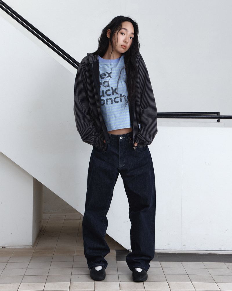 Drift Zip-Up Hoodie (Black)