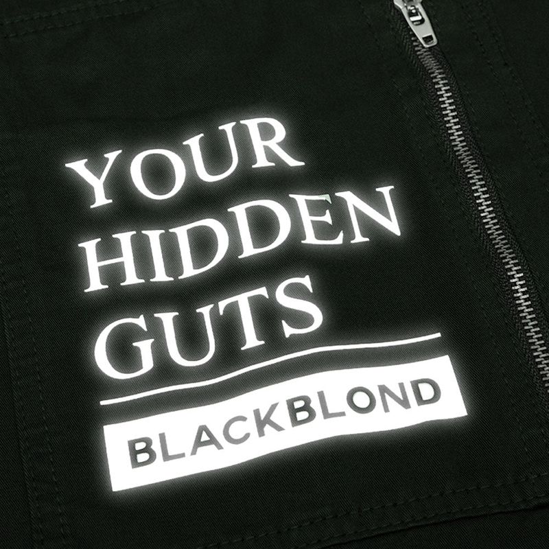 BBD Hidden Guts Logo Wide Cargo Pants (Khaki)