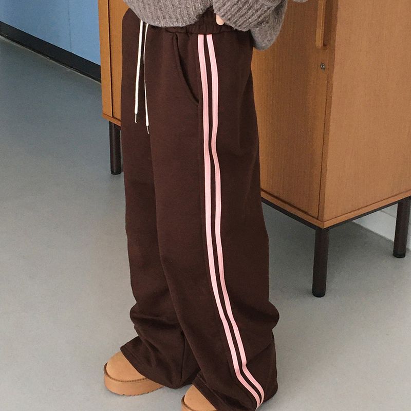 Charon Two Lines Coloring Training Sweat Track Pants