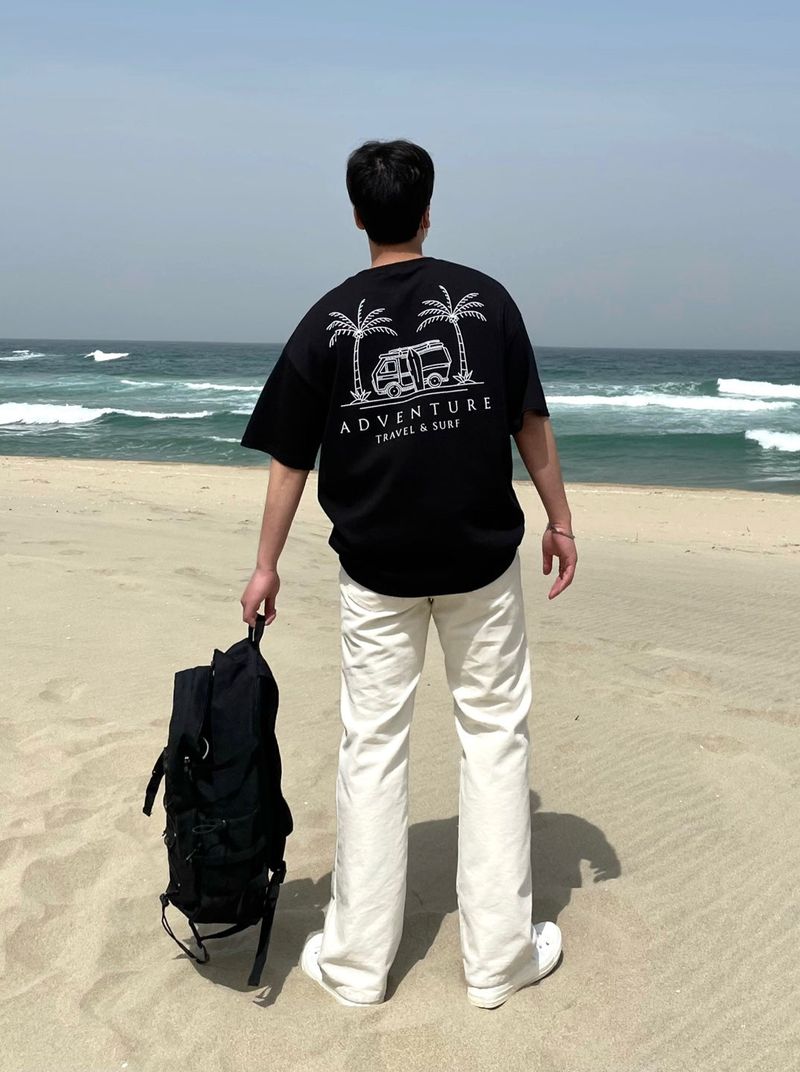 サマートラベルキャンピングTシャツ 