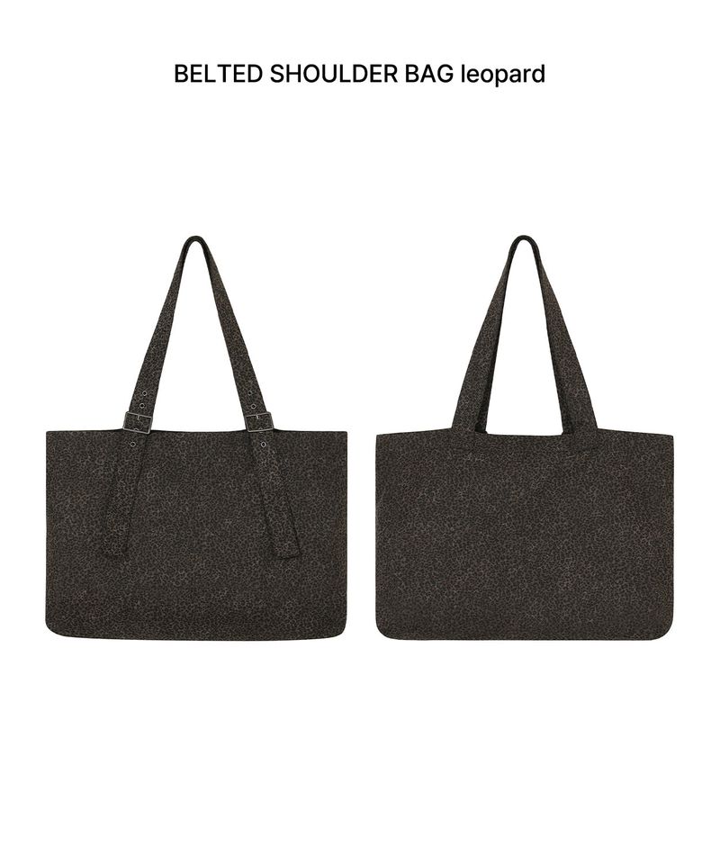 PAIN OR PLEASURE（ペインオアプレジャー）の「BELTED SHOULDER BAG leopard（Bags）」