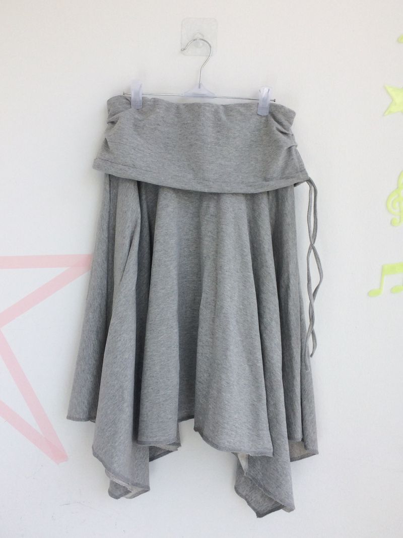 flared ribbon skirt