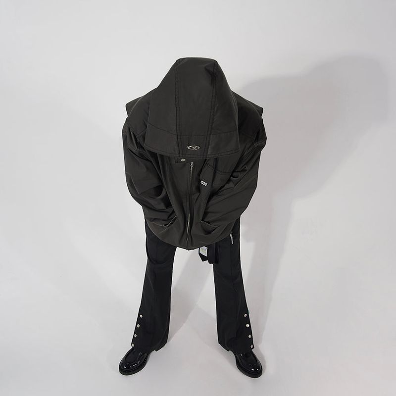 RUSTLE STITCH HOOD JP (3color!)
