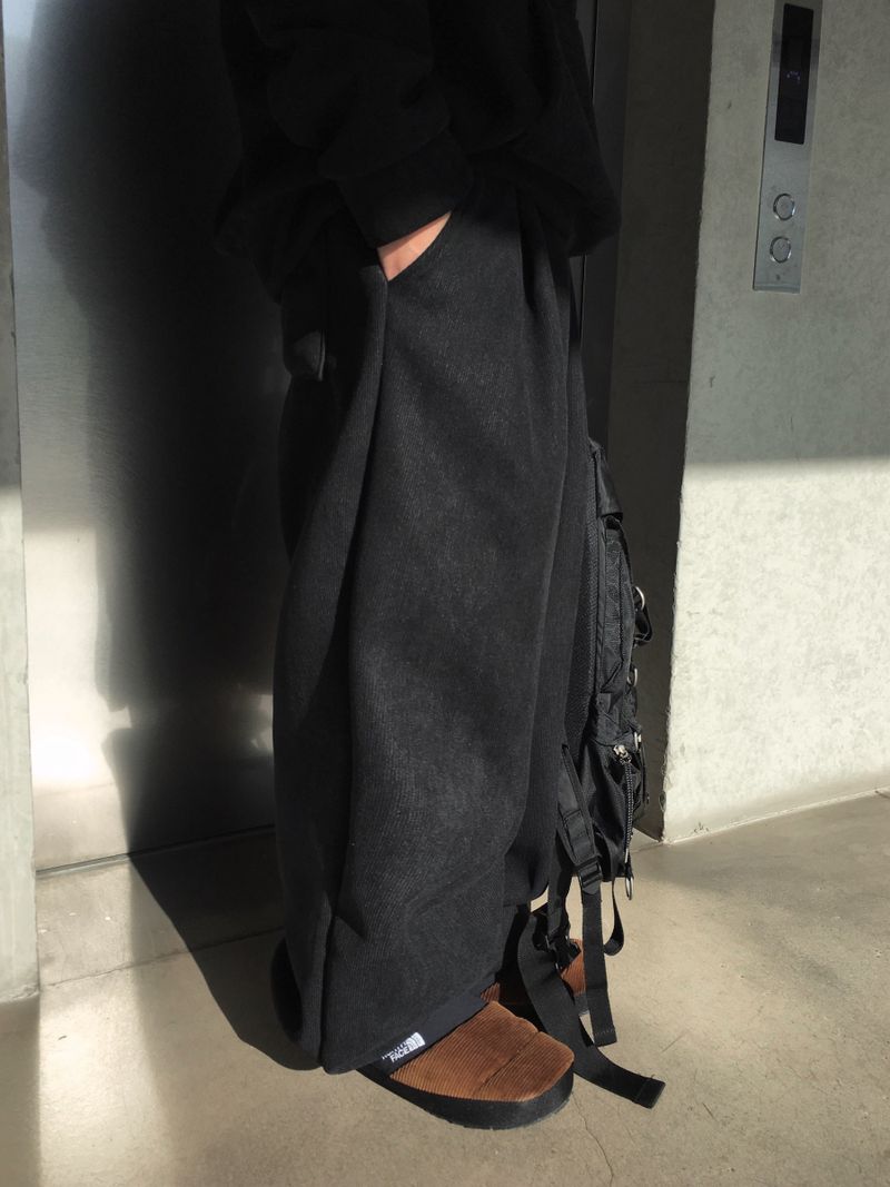 [SET] Momon Golden Pullover Hoodie + Pintuck Wide Pants 4C