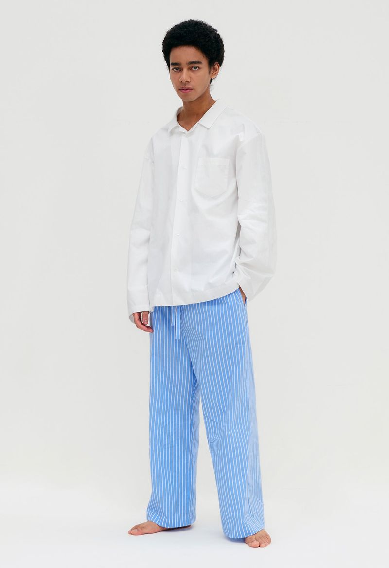 Stay Stripe Pajamas Long Set (3 Colors)