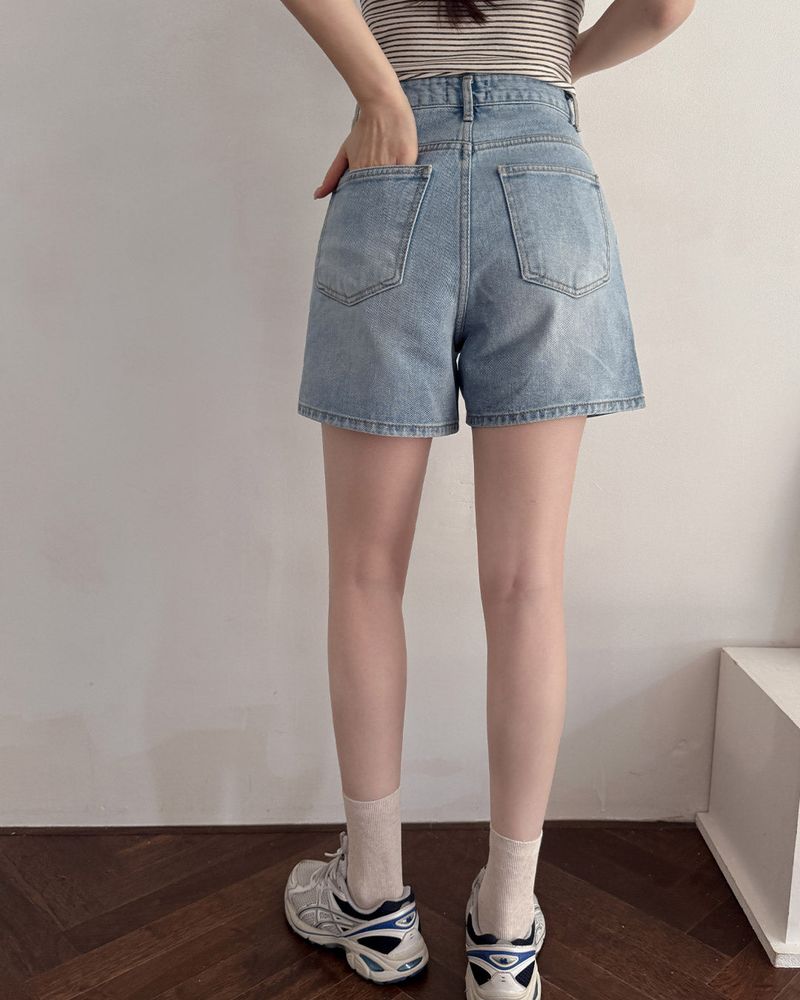 Heru denim shorts